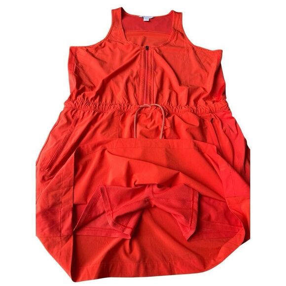 Athleta Orange Expedition Skort Dress Size 16/XL - Picture 8 of 12